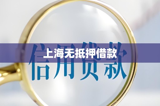 上海无抵押借款
